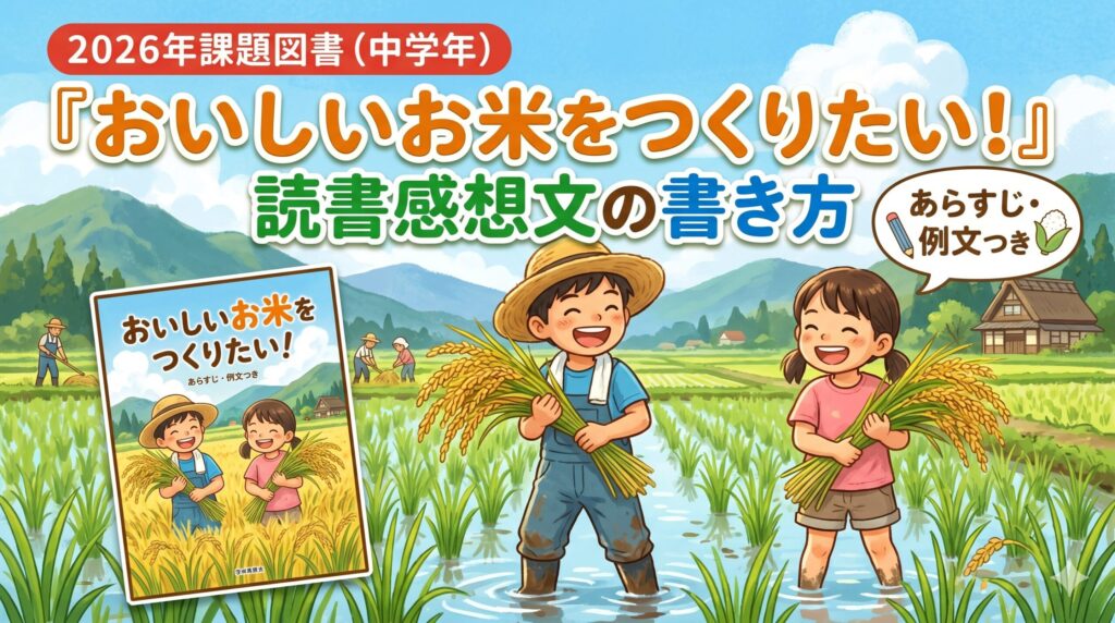 おいしいお米をつくりたい