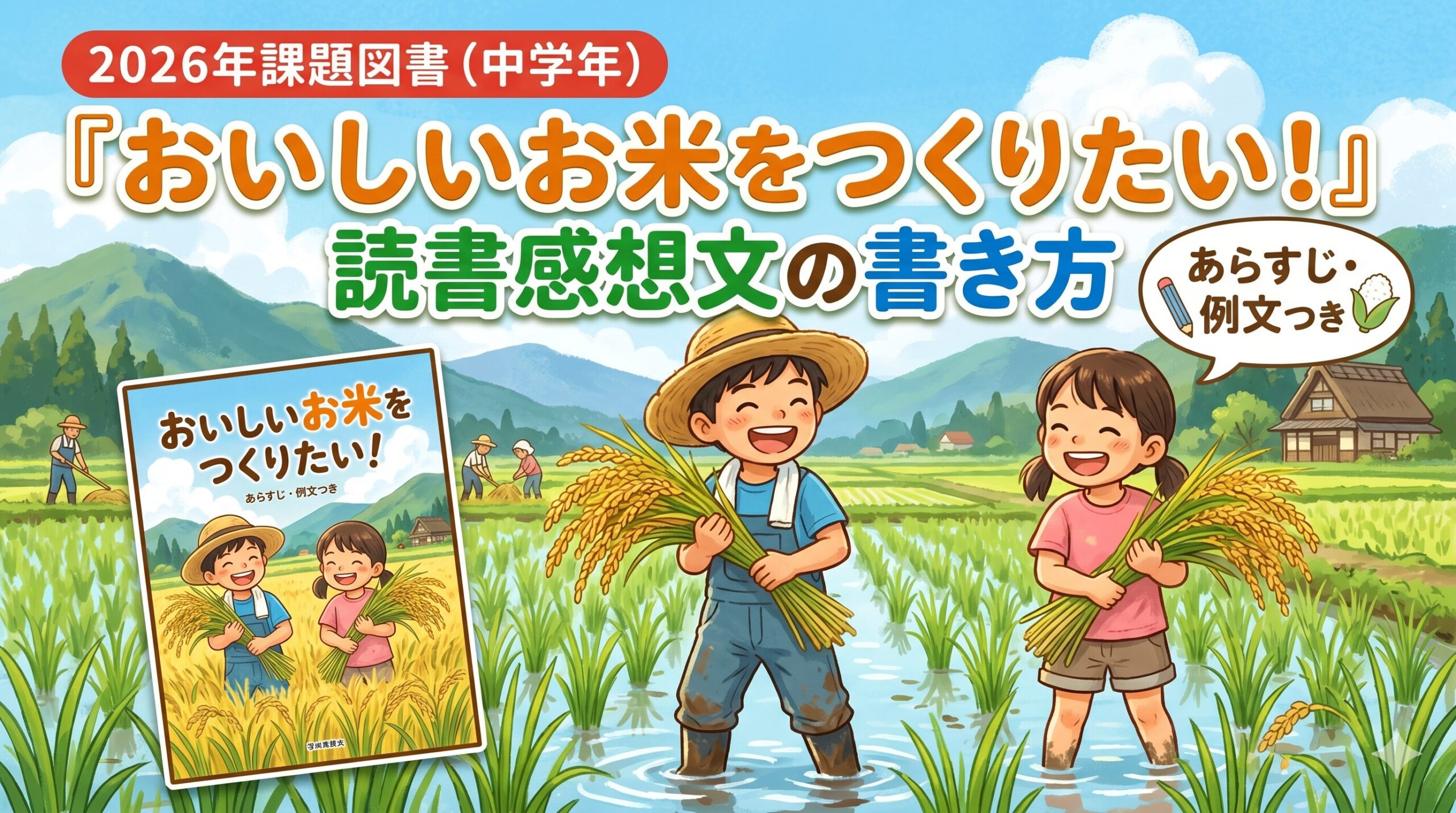 おいしいお米をつくりたい