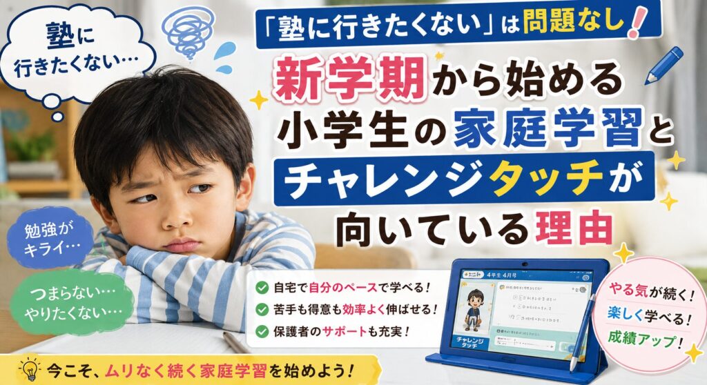 塾に行きたくない！